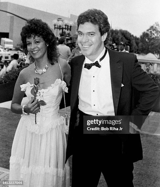 Joe Piscopo arrives at the Emmy Awards Show, September 23, 1984 in Pasadena, California.