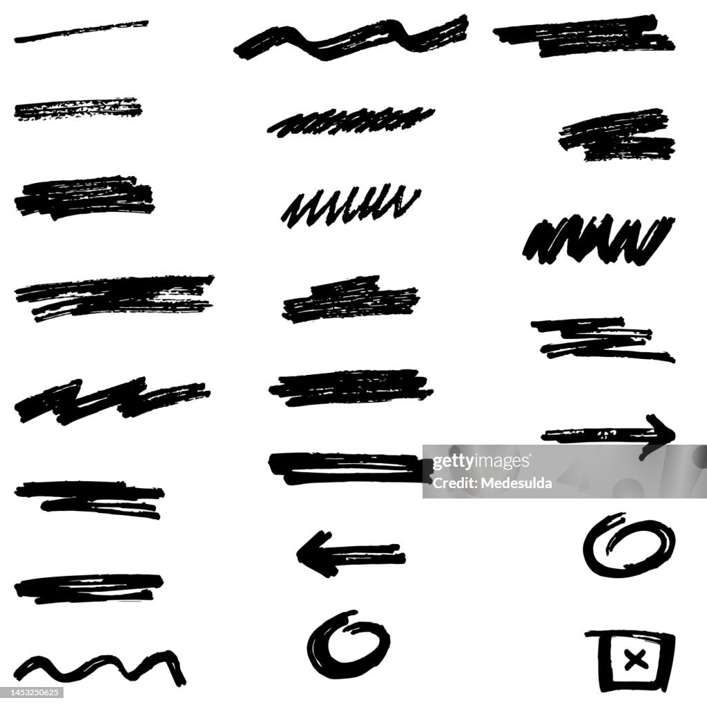 Brush Arrow Line