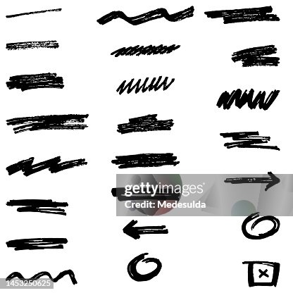 Brush Arrow Line Brush Arrow Line