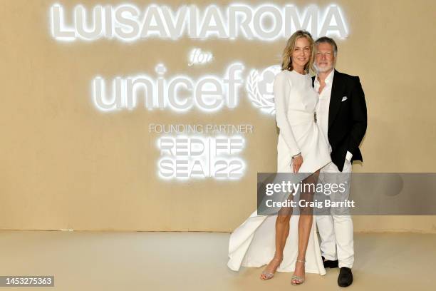 Elias Sacal attends the LuisaViaRoma for UNICEF Winter Gala at Emeraude on December 29, 2022 in St Barths.