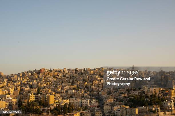 amman, urban sprawl - national geographic stock pictures, royalty-free photos & images