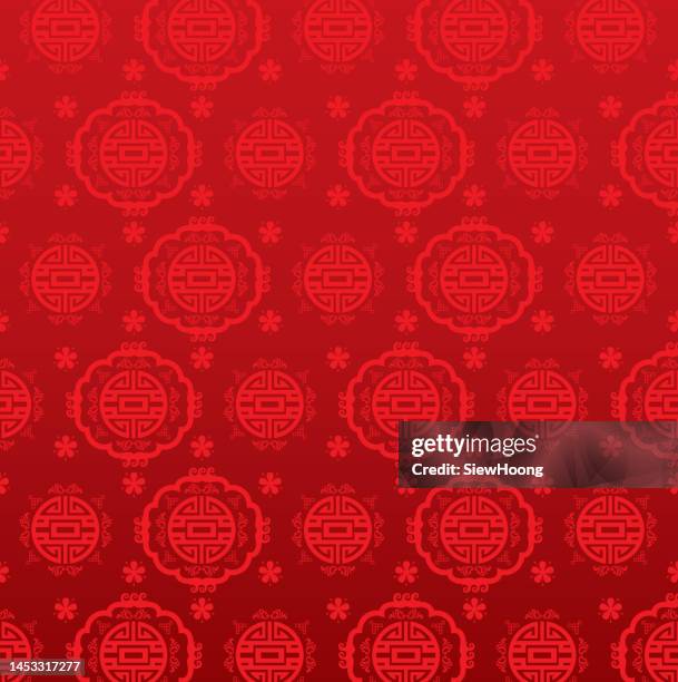 oriental background - chinese pattern stock illustrations