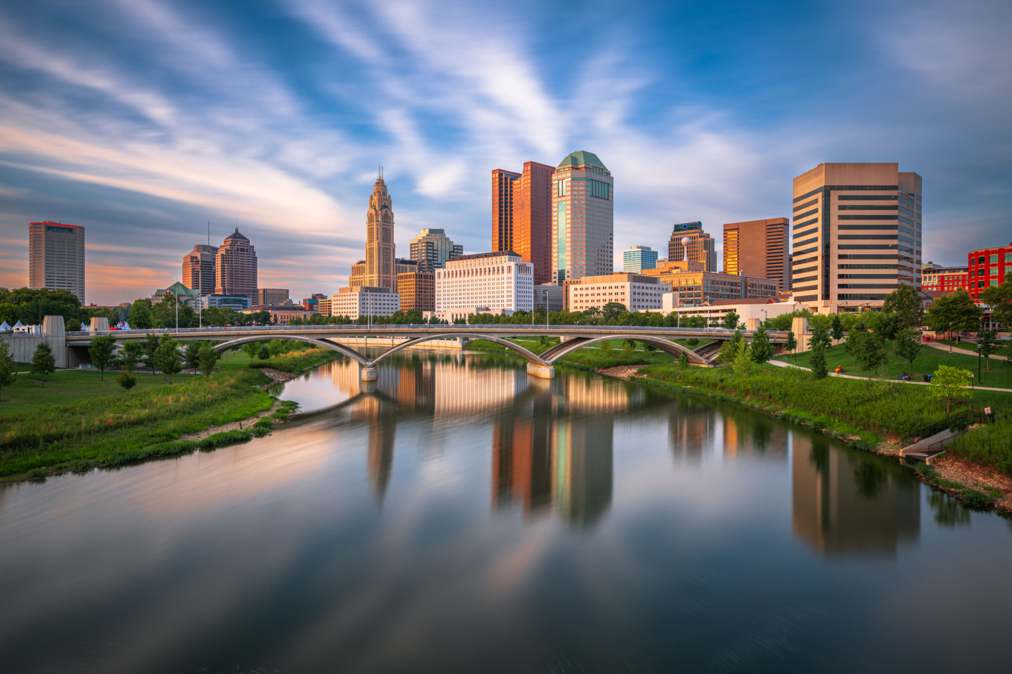 columbus skyline