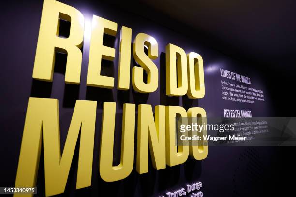 General view of the CBF Museum on December 30, 2022 in Rio de Janeiro, Brazil. Brazilian football icon Edson Arantes do Nascimento, better known as...