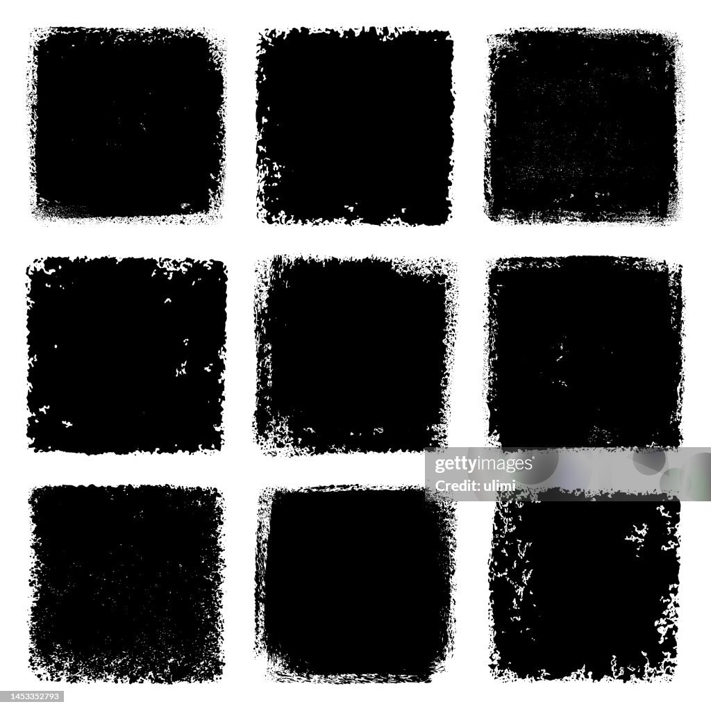 Grunge squares