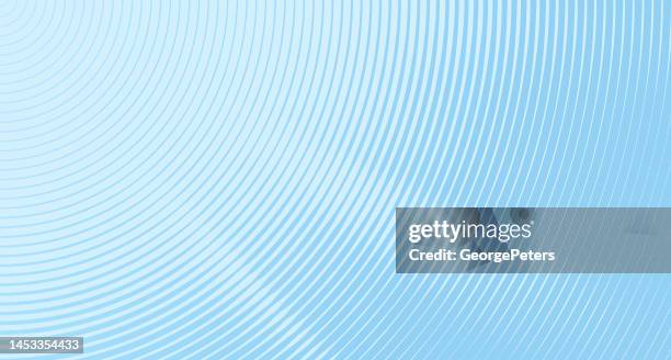 abstract background with concentric stripes - blue abstract background stock illustrations