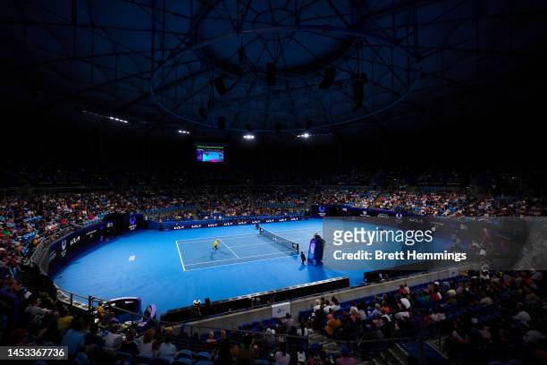 General view during day two of the 2023 United Cup at Ken Rosewall Arena on December 30, 2022 in Sydney, Australia.