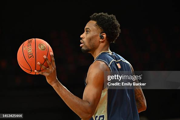 Fiston Apasio Fiston Ipassou of the 36ers warms up prior to the round 13 NBL match ...
