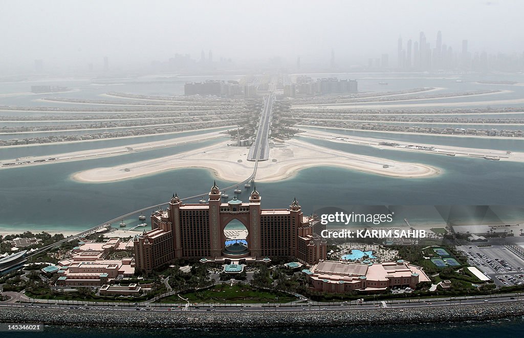 A view of Atlantis The Palm on Palm Jume