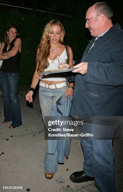 Drea De Matteo is seen on April 23, 2005 in Los Angeles, California.