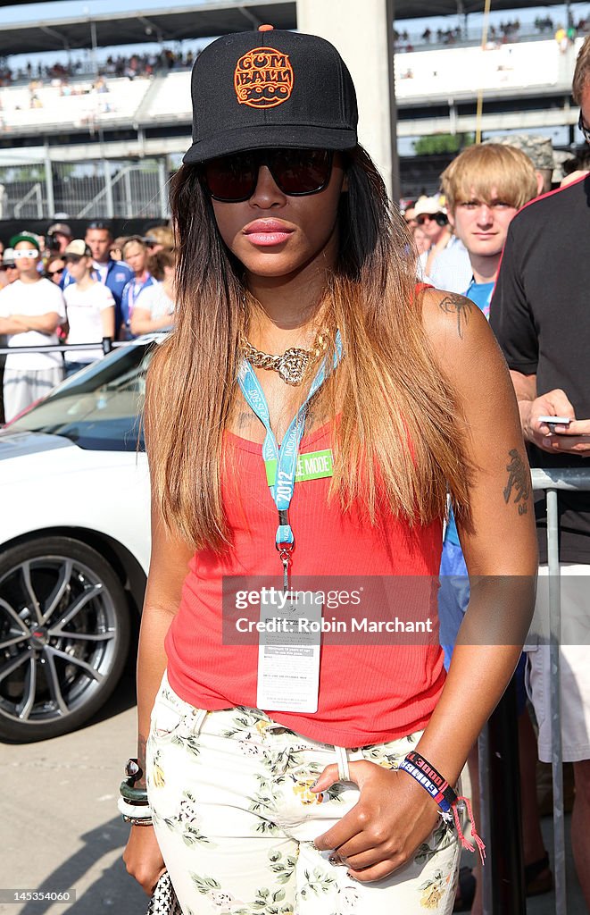 2012 Indianapolis 500 - Celebrities Attend Race