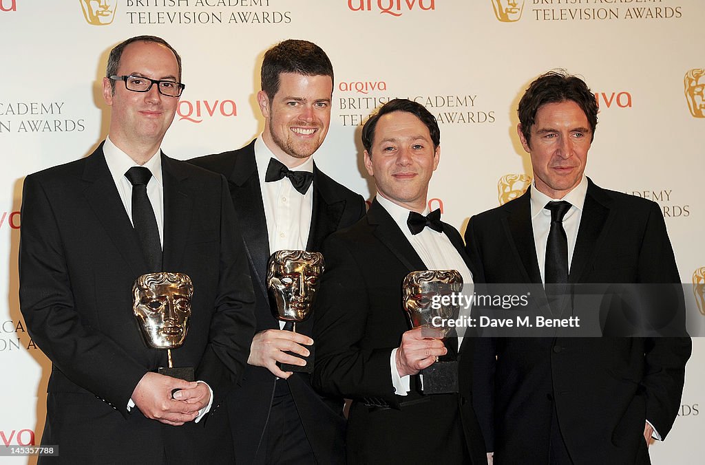 The Arqiva British Academy Television Awards 2012 - Winners Boards