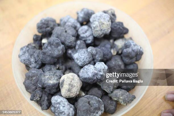 The black polymetallic sea nodules, the nickel, manganese and cobalt rich mineral deposits, these balls form naturally deep under the sea. Indian...