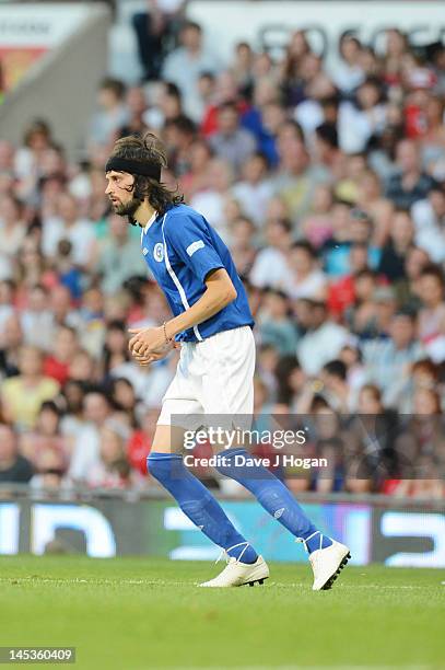 Sergio Pizzorno attend Soccer Aid 2012 in aid of Unicef at Old Trafford on May 27, 2012 in Manchester, England.