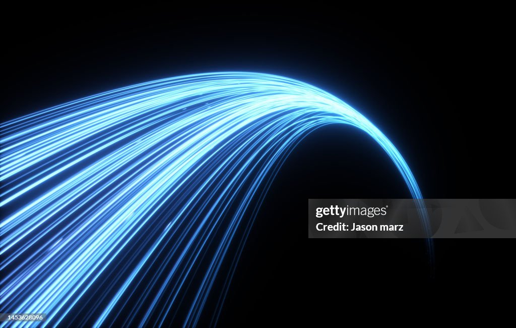 Abstract Shiny Bright Light Background