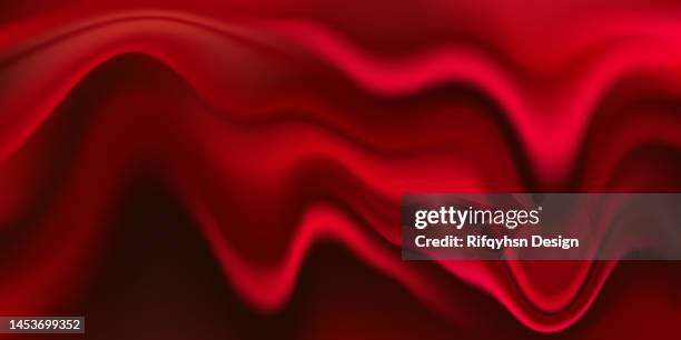 marble neon red abstract texture on red background multi colored pattern paper trendy colors colorful gradient distorted - silk texture background stock illustrations