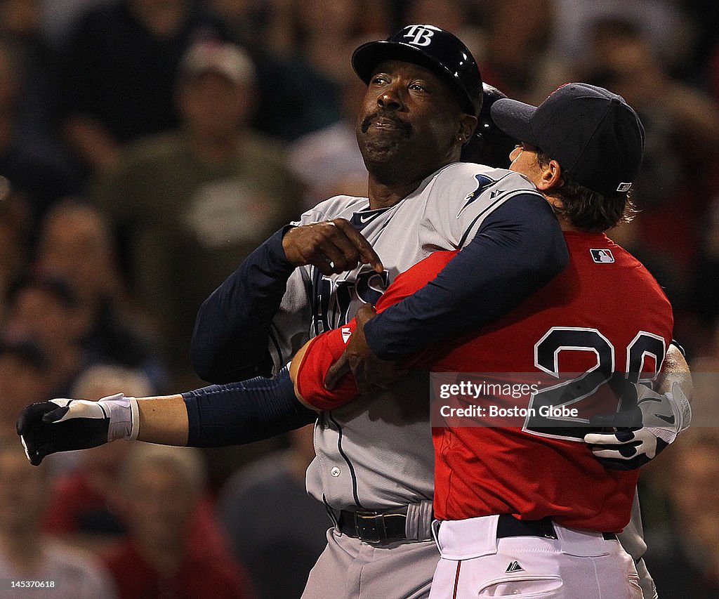 Tampa Bay Devil Rays Vs. Boston Red Sox At Fenway Park