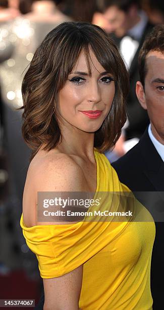 Alex Jones attends the Arqiva British Academy Television Awards at the Royal Festival Hall on May 27, 2012 in London, England.