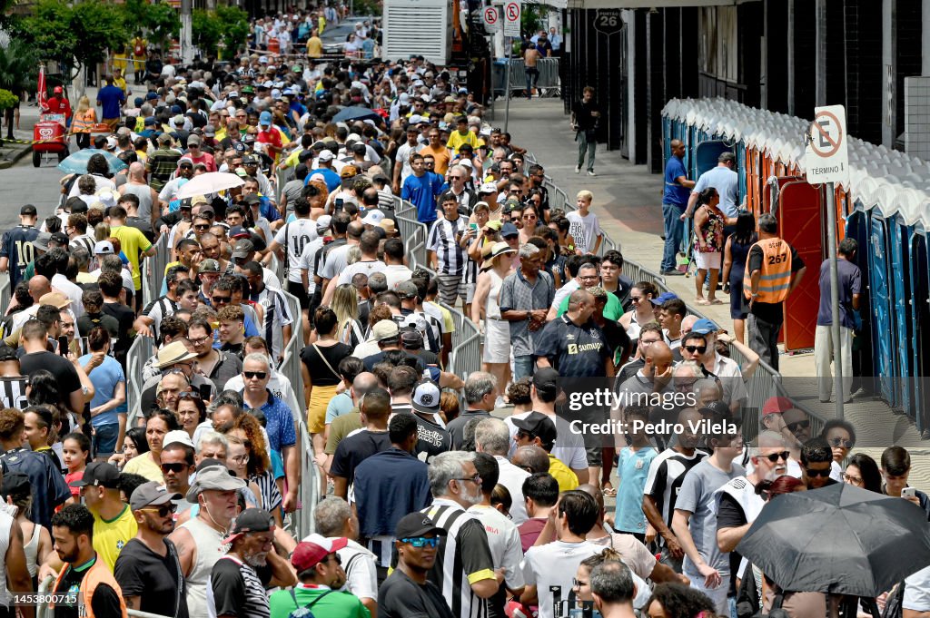 Football Legend Pele Funeral