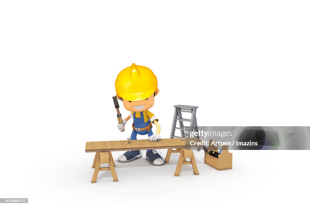 3D, CG, Cartoon, Character, People, Illustration