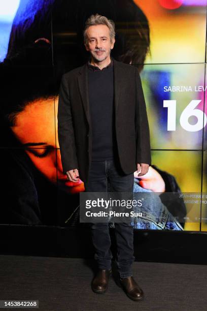 Jean-Pierre Lorit attends the "16 Ans" Premiere At Cinema UGC Cine Cite Les Halles on January 02, 2023 in Paris, France.