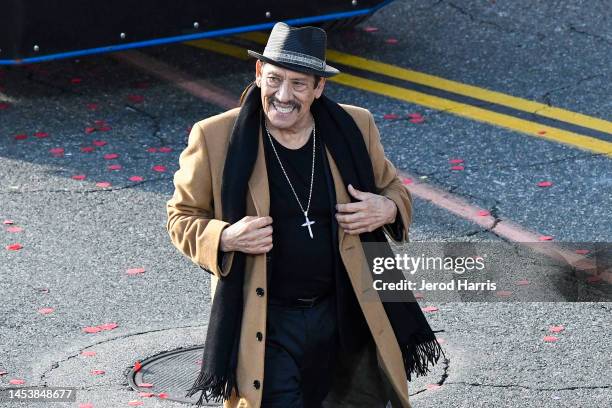 Danny Trejo participates in the 134th Rose Parade Presented by Honda on January 02, 2023 in Pasadena, California.