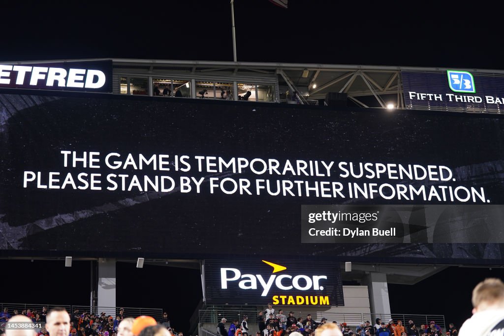 Buffalo Bills v Cincinnati Bengals