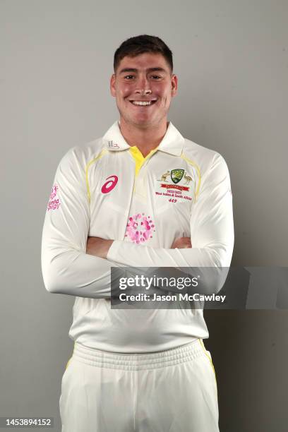 Matthew Renshaw of Australia poses during a headshots session at Sydney Cricket Ground on September 14, 2022 in Sydney, Australia.