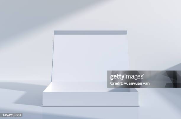 3d rendering illustration background - packing boxes ストックフォトと画像