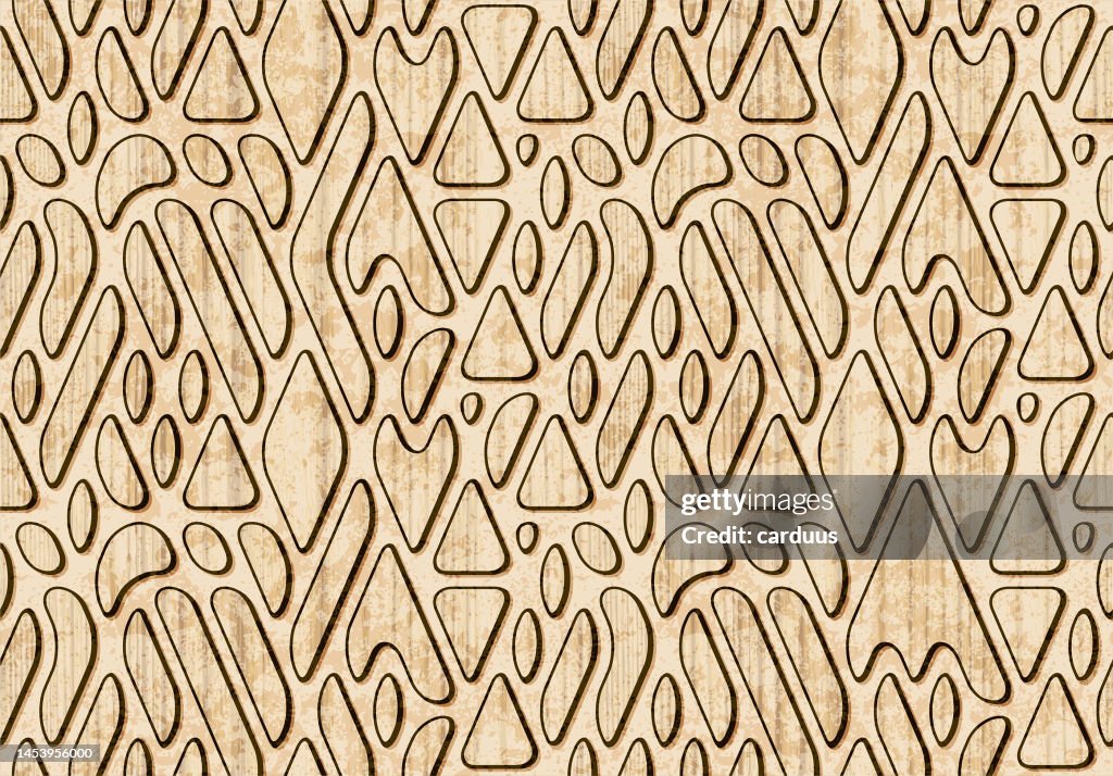 Seamless Wood Textured Abstract Pattern High-Res Vector Graphic - Getty ...