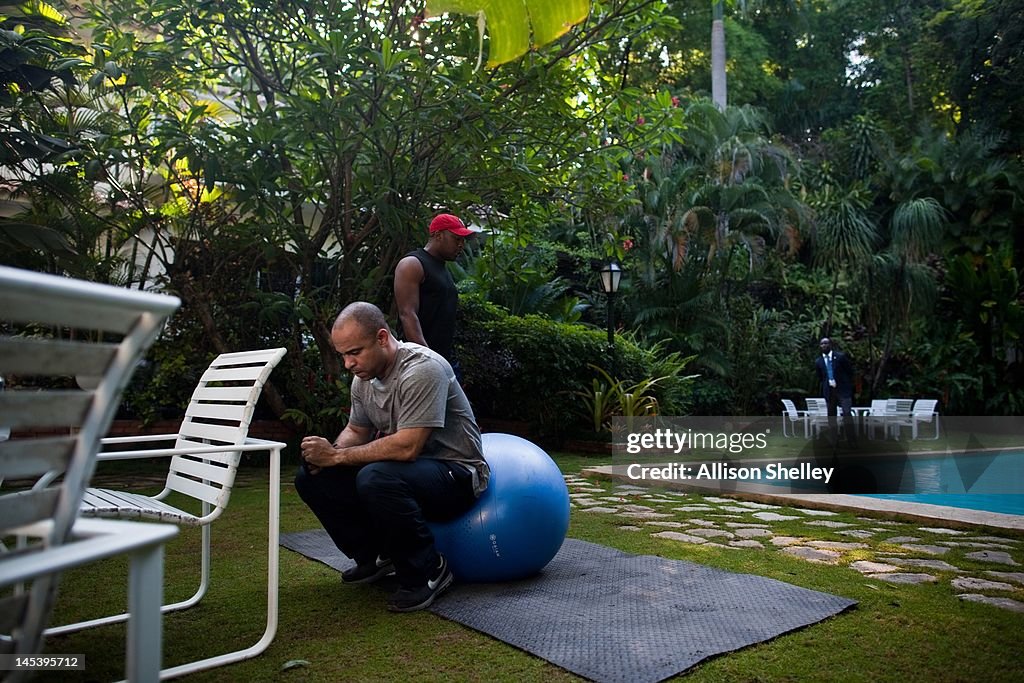 Haitian Prime Minister Lauren Lamothe At Home