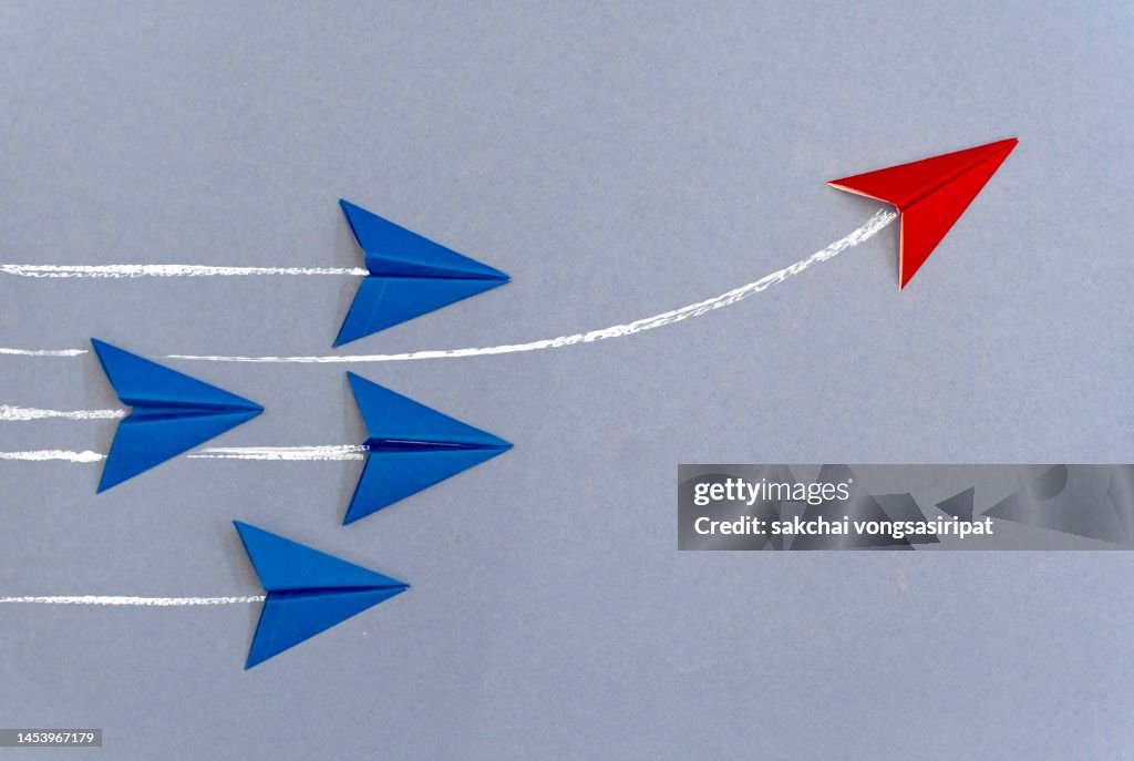 Leadership Concept, Competition, Business and concept