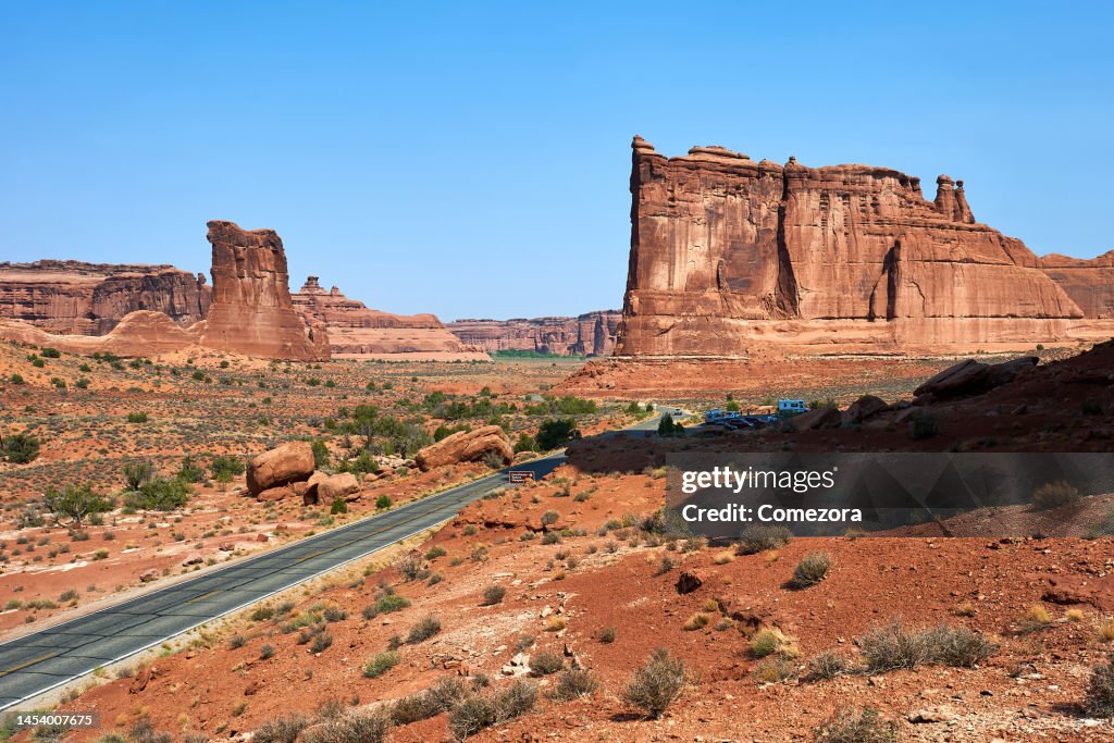 Arches National Park Landscape, USA