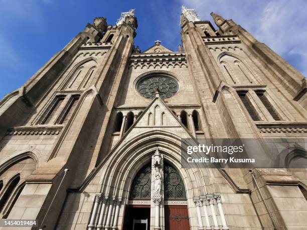 katedral church, jakarta indonesia. - katedral stock pictures, royalty-free photos & images