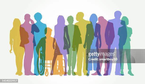 professional or business people - cultural diversity stock illustrations