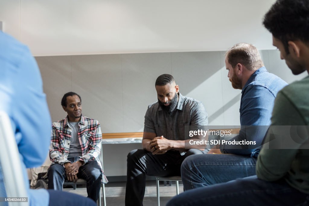 Mens Group Meeting High-Res Stock Photo - Getty Images