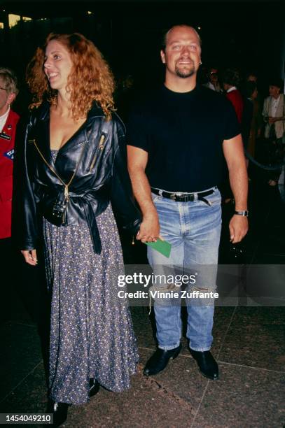 Michael Chiklis and wife Michelle Moran during "The Pickle" Los Angeles Premiere at Director's Guild in West Hollywood, California, United States,...