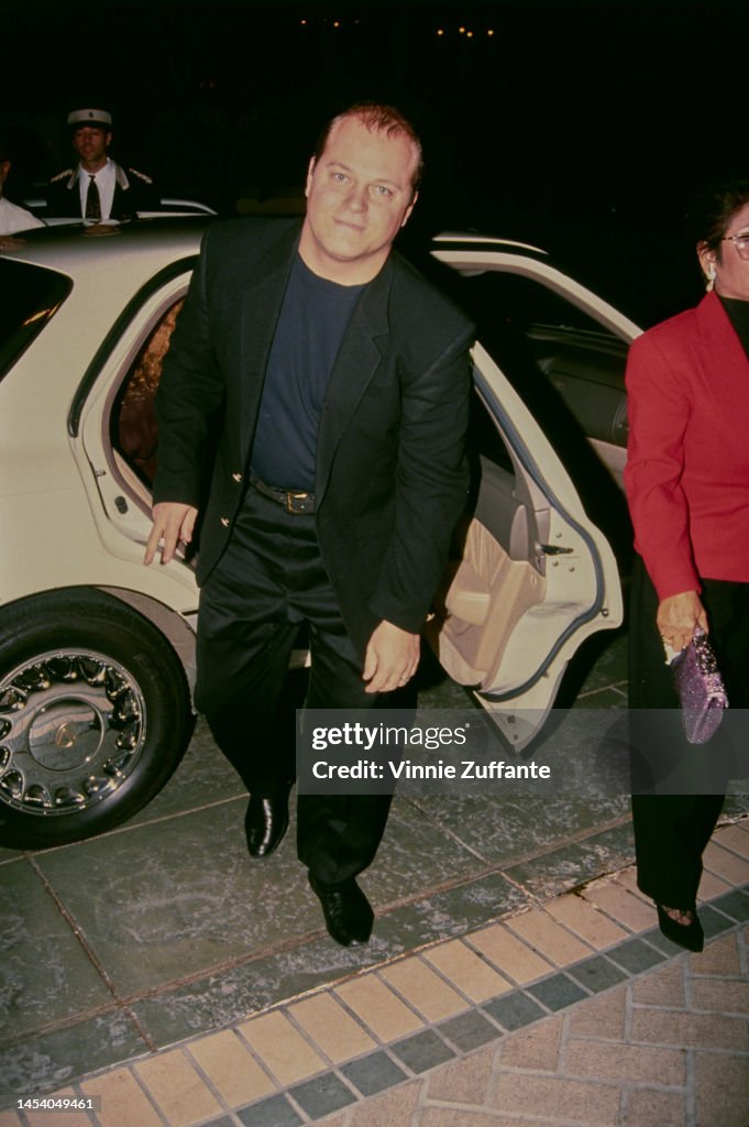 Michael Chiklis And wife Michelle Moran Attend Cheryl Kagan's Wedding