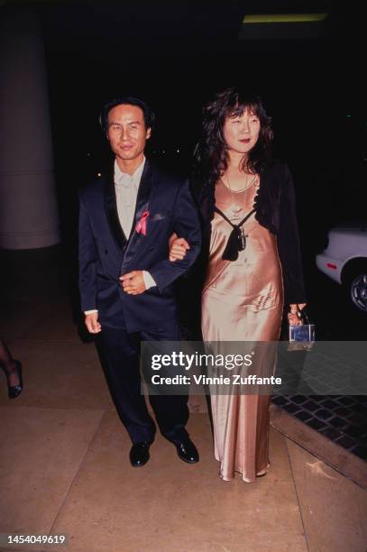 Wong and Margaret Cho attend the 1994 Diversity Awards at Beverly Hilton, California, United States, 20th September 1994.