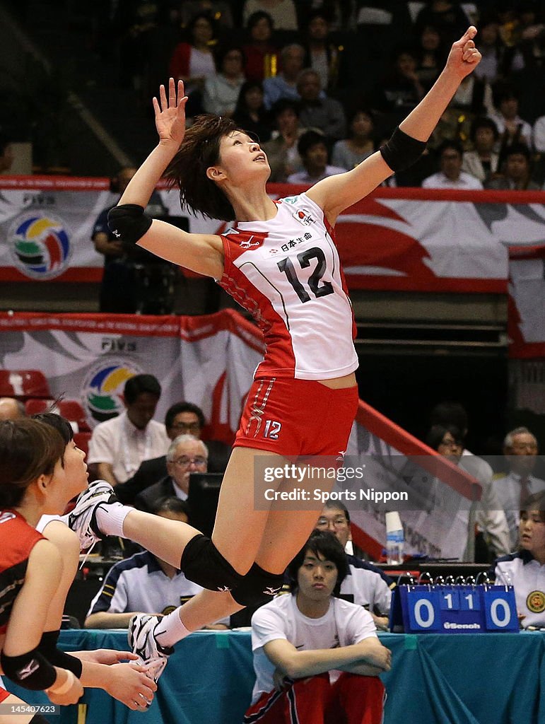 Japan v Cuba - Volleyball Women's World Olympic Qualification