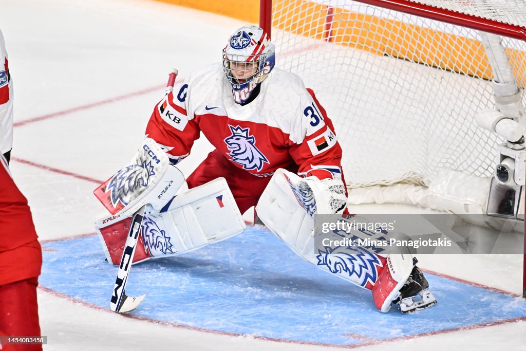 Czech Republic v Switzerland: Quarterfinals - 2023 IIHF World Junior Championship