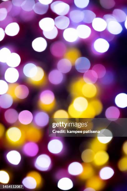 abstract illuminated light festival background - thailand illumination festival ストックフォトと画像