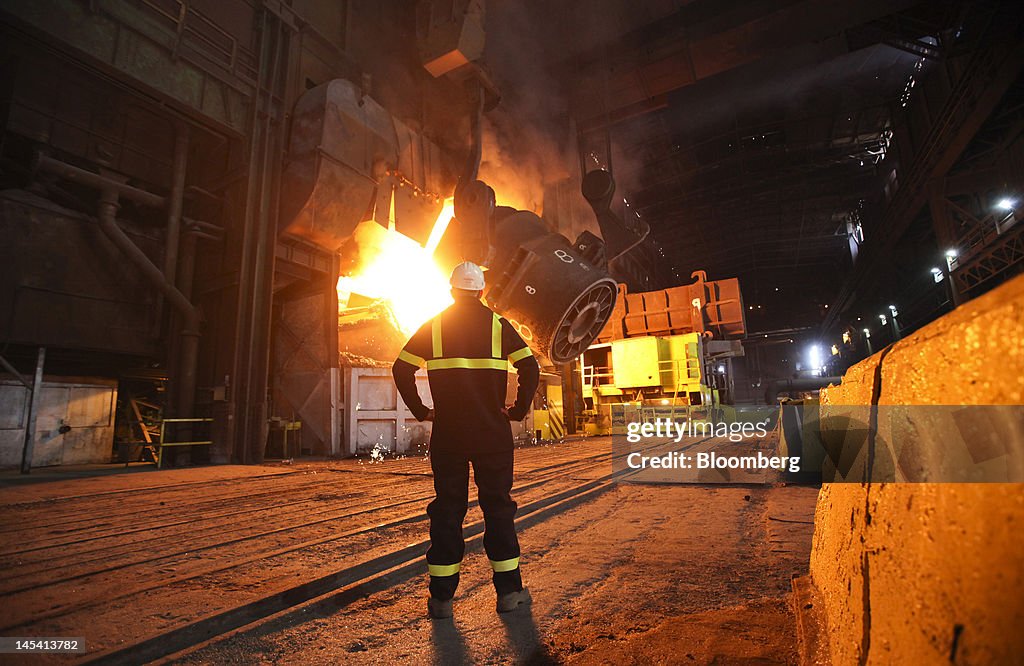Manufacture At Redcar Steel Works