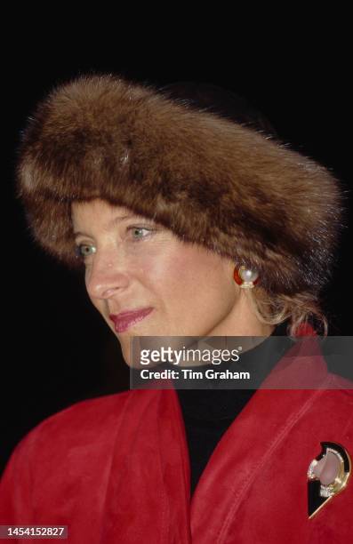 The Princess of Kent attends an event, circa 1990s.