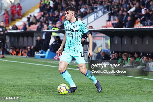 Matteo Ruggeri of Atalanta BC in action during the Serie A match ...