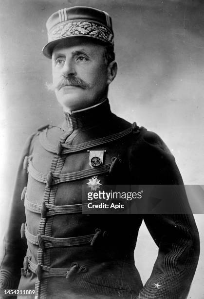 Ferdinand Foch french marshal, circa 1910.