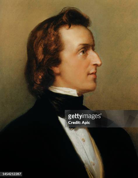 Frederic Chopin . Unknown Artist.