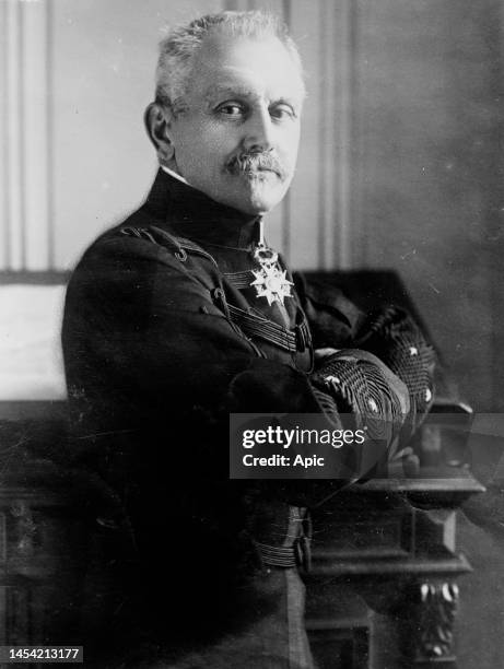 General Michel Maunoury french officer commander of the 6th army during WW1.