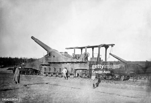 French big gun at time of Somme battle july-december 1916.