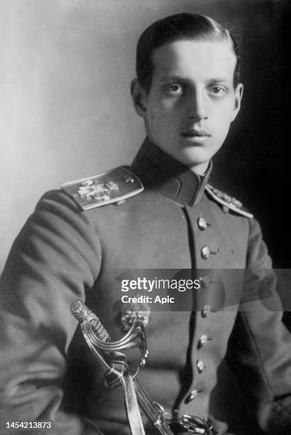 Grand Duke Dmitri Pavlovich of Russia circa 1915.